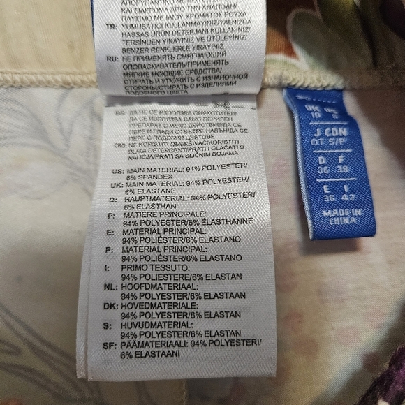 Adidas x Farm Rio Floral Confetti 3 Stripe Legging - Picture 9 of 9